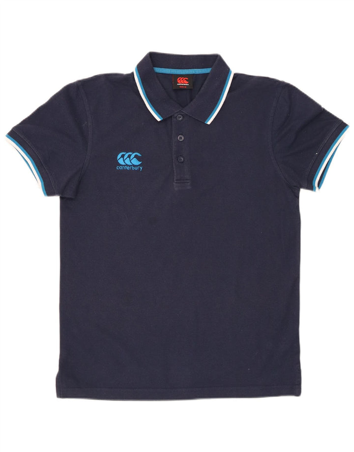 CANTERBURY Herren-Poloshirt, mittelgroß, marineblau, Polyester