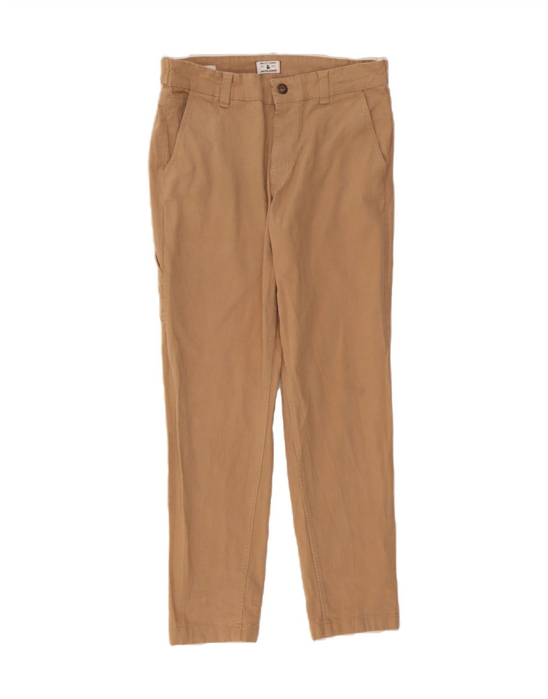 JACK & JONES Mens Slim Cargo Trousers W32 L29  Beige Cotton Vintage Jack & Jones and Second-Hand Jack & Jones from Messina Hembry 