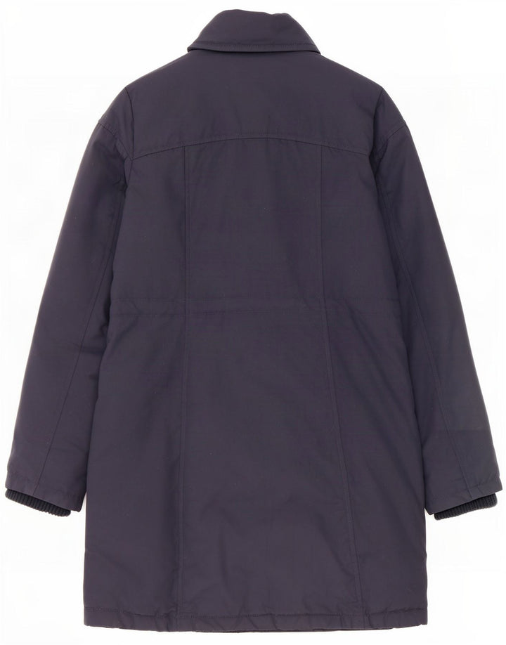 Fat Face Wattierter Damenmantel UK 10 Small Marineblaues Nylon