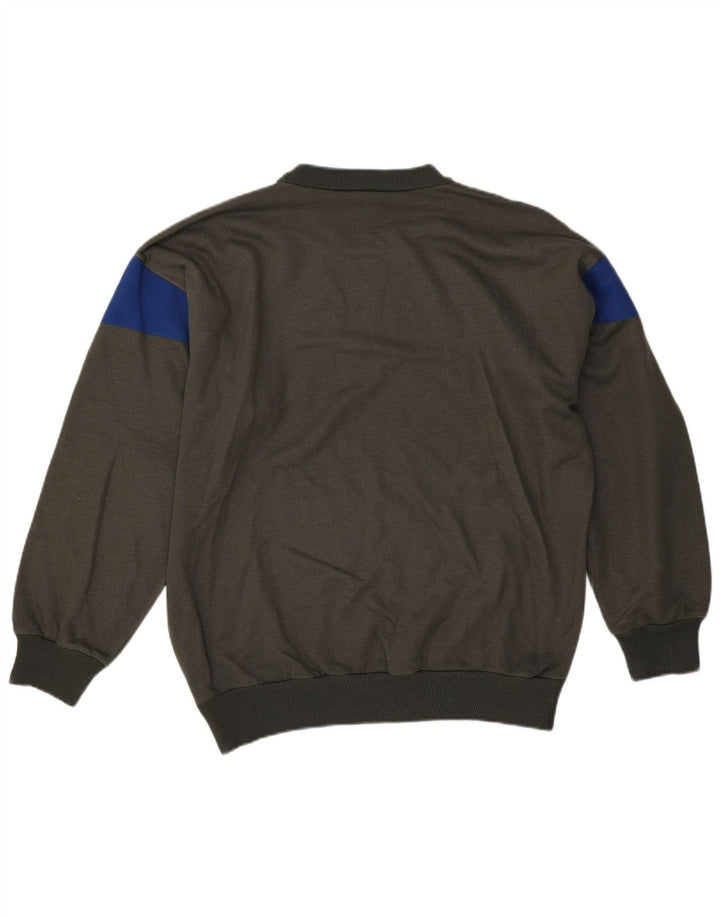 Rodeo Herren-Sweatshirt-Pullover IT 50 Medium Khaki Colourblock Polyacryl