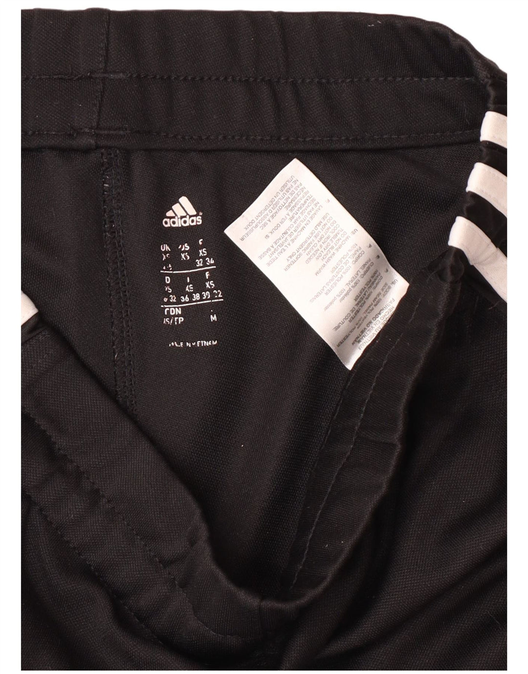 Adidas Damen Climalite Trainingshose UK 4/6 XS Schwarz Polyester