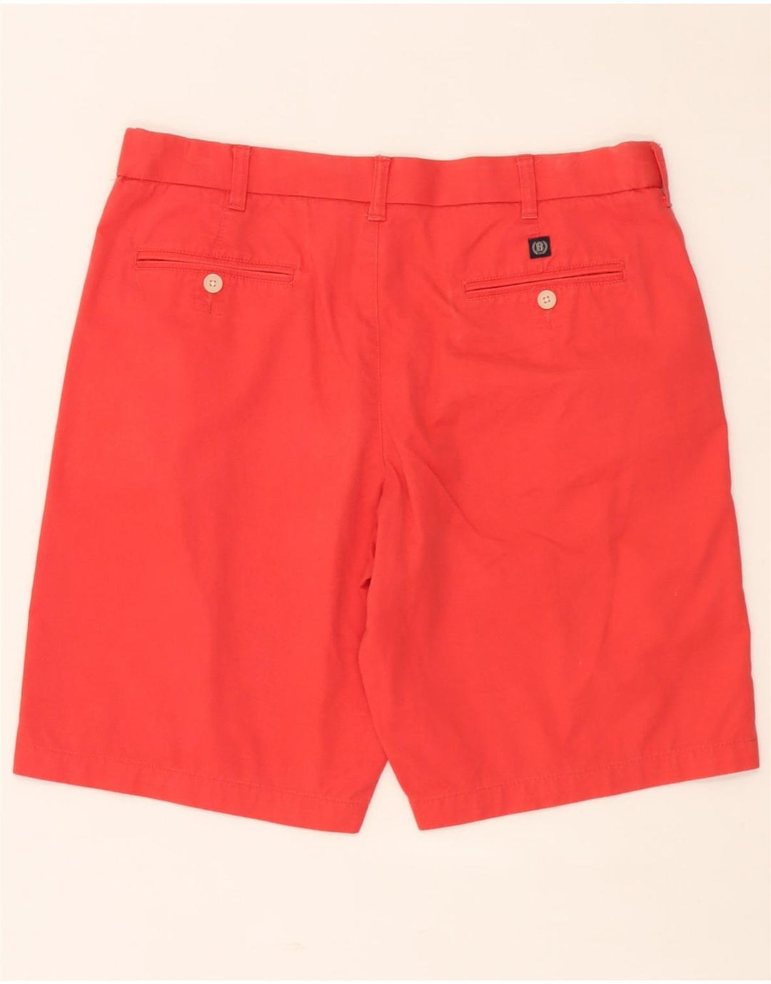 Marks & Spencer Herren Chinoshorts W36 Large Orange Baumwolle