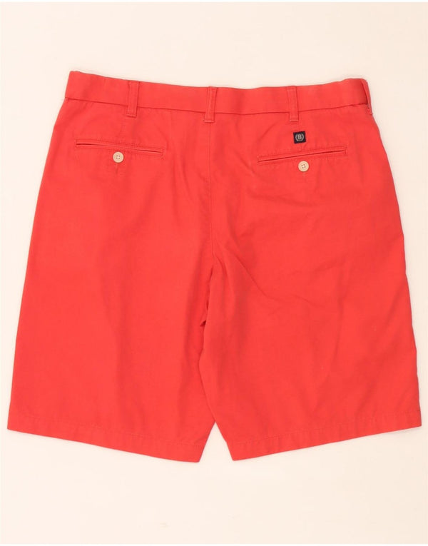 Marks & Spencer Mens Chino Shorts W36 Large Orange Cotton