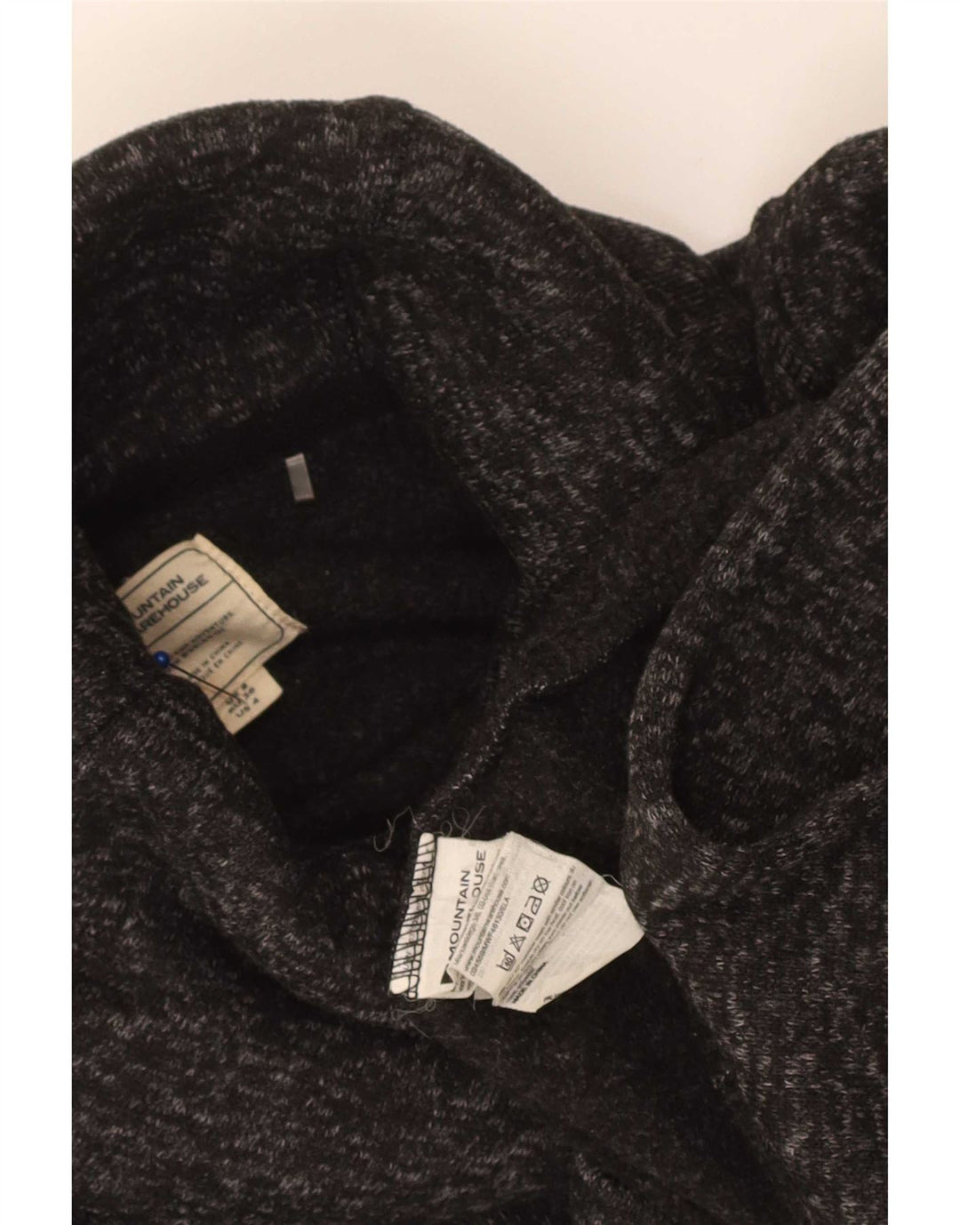 Rollkragenpullover für Damen von Mountain Warehouse, Gr. 8, Größe S, Grau meliert