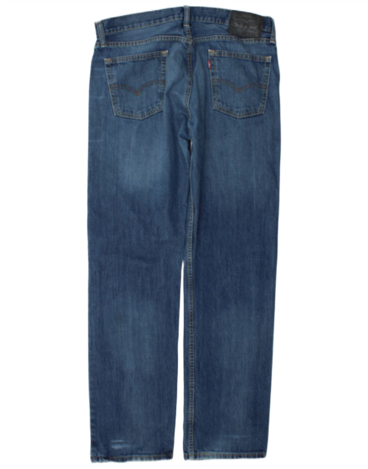 Levi's Herren 511 Distressed Slim Jeans W34 L34 Blaue Baumwolle