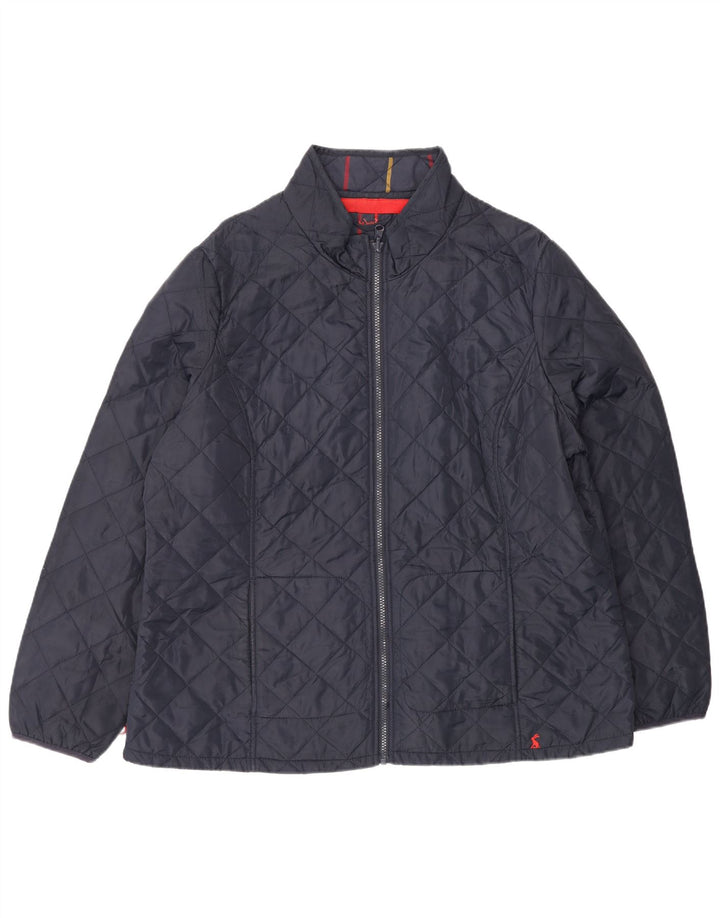 Joules Damen Steppjacke UK 18 XL Marineblau Polyester