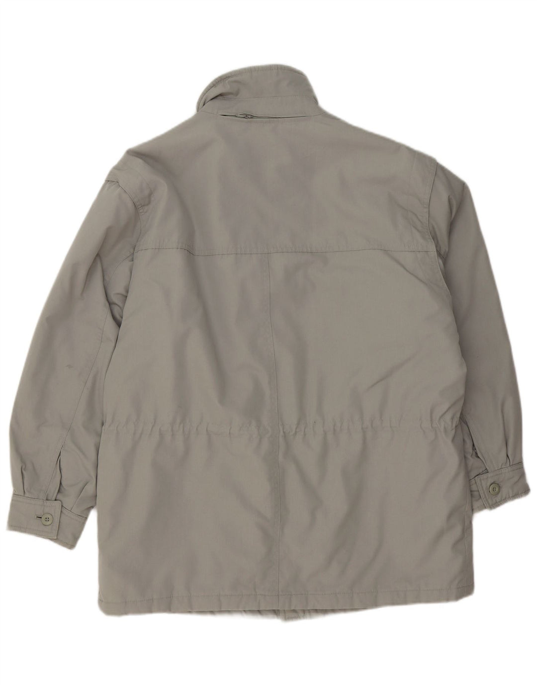 Vintage Herren Kapuzen-Utility-Jacke UK 40 Large Grau