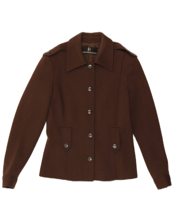 Roccobarocco Damen 5-Knopf-2-teiliges Rockset UK 10 Small W23 Brown Army