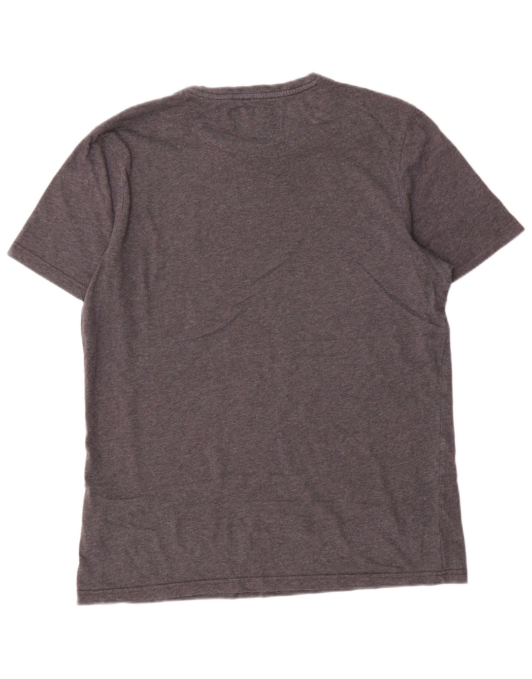 Lyle & Scott Herren T-Shirt Top Large Grau Baumwolle