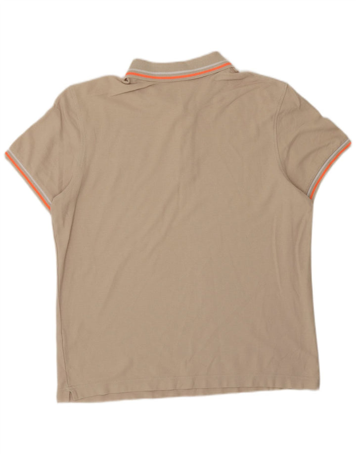 Lotto Herren-Poloshirt, groß, beige Baumwolle