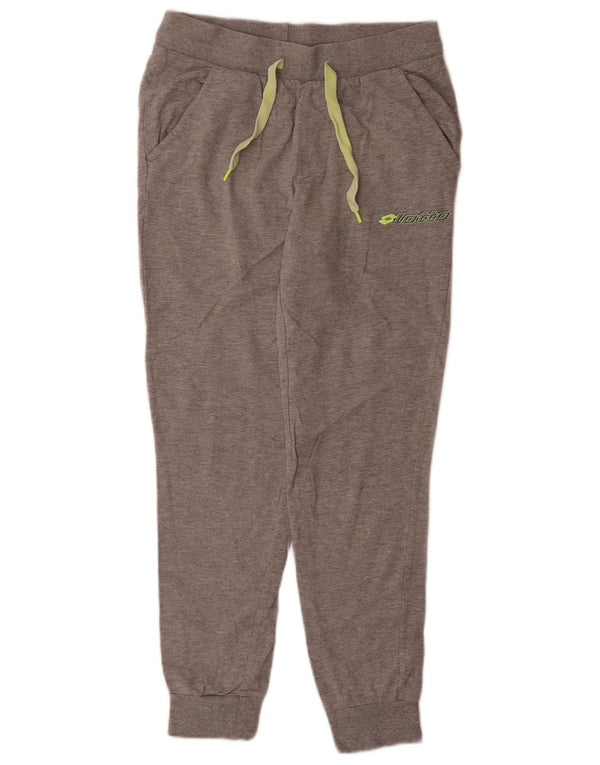 Lotto Damen Trainingshose Jogger UK 6 XS Grau meliert