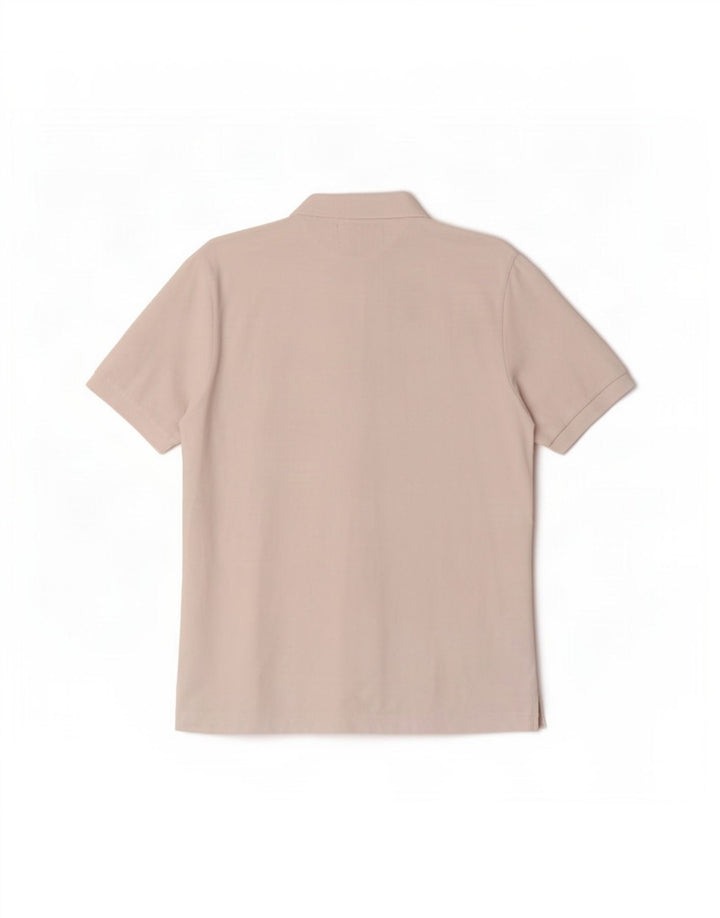 Kappa Herren-Poloshirt aus mittelweißer Baumwolle
