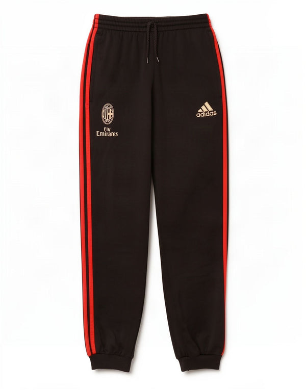 Adidas Mädchen AC Mailand Trainingshose Jogger 15–16 Jahre Schwarz