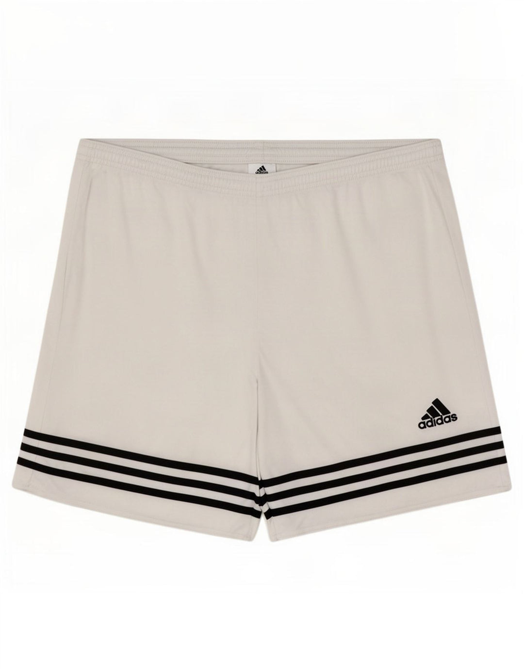 Adidas Herren Climalite Sport Shorts Großes weißes Polyester