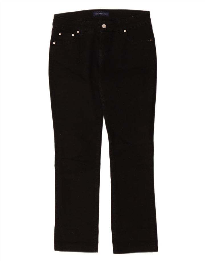 Trussardi Slim-Jeans für Damen, W28, L28, schwarze Baumwolle