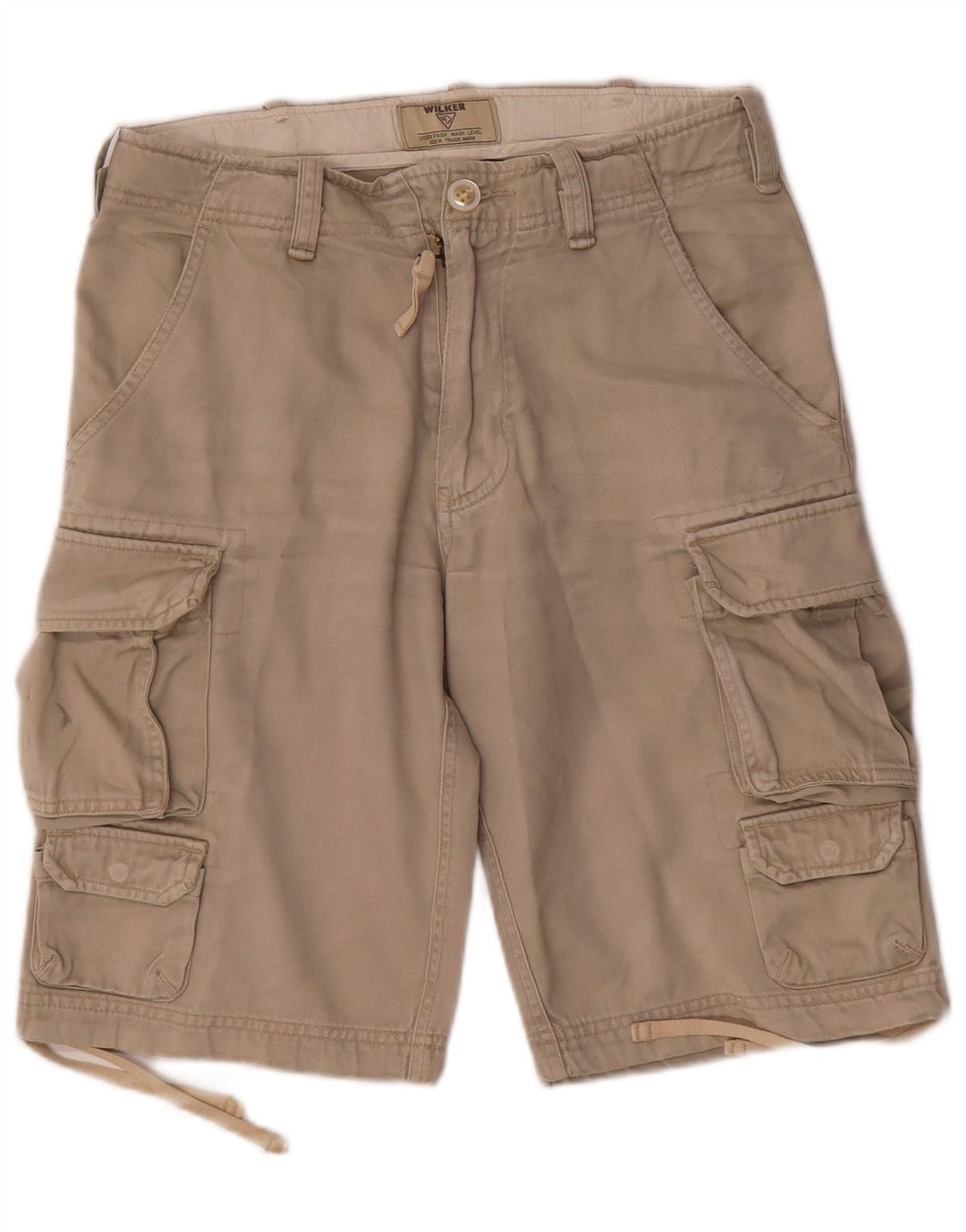 Wilker Herren Cargoshorts W30 Mittelgrün