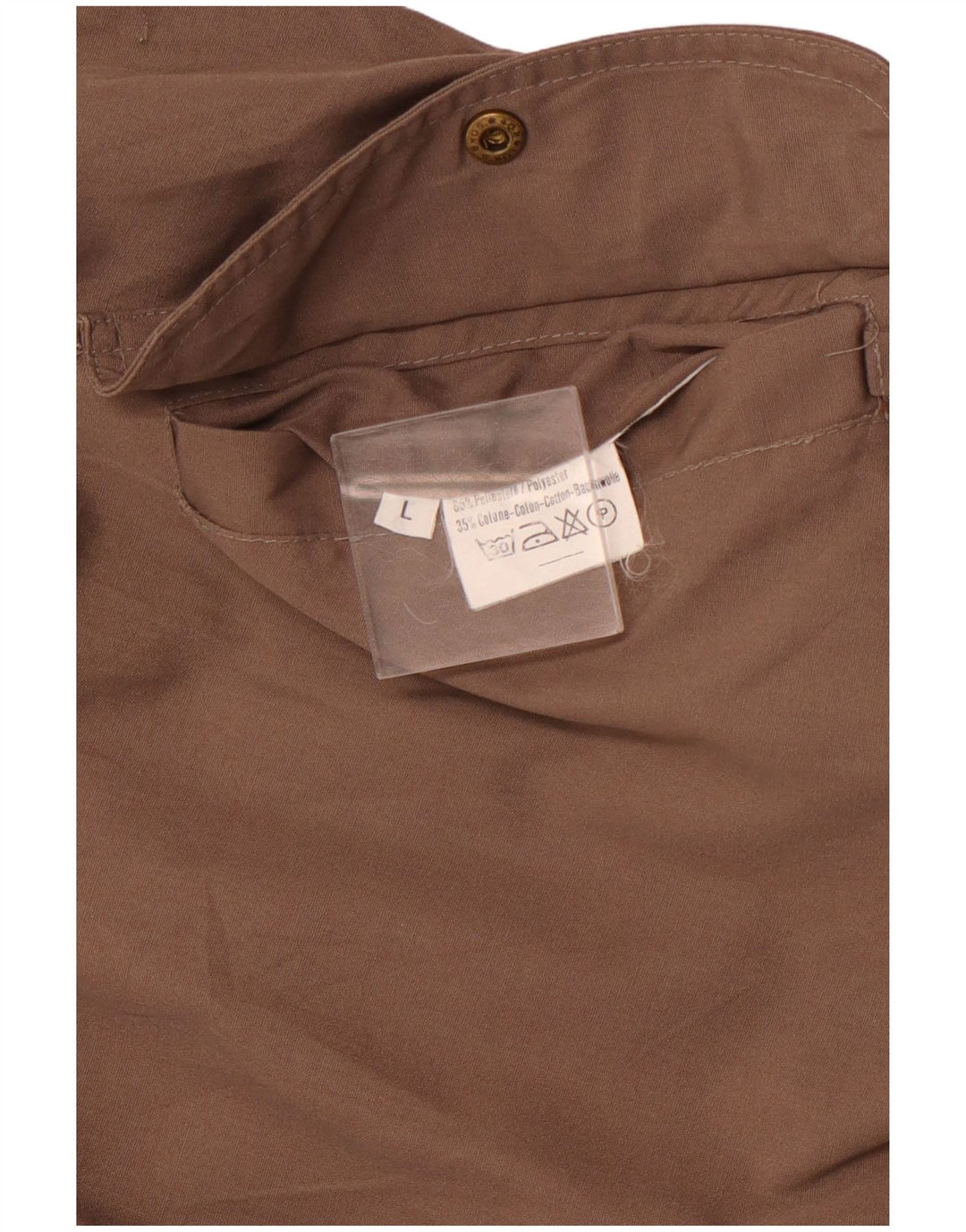 VINTAGE Herren Wendejacke UK 40 Großes braun kariertes Polyester