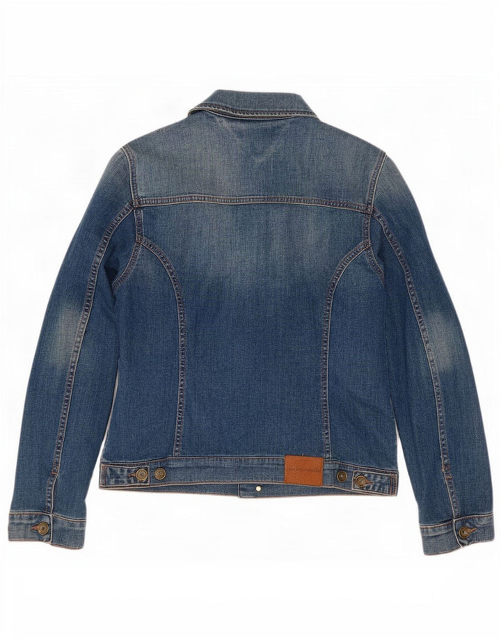 Tommy Hilfiger Damen Jeansjacke US 14 XL Blaue Baumwolle