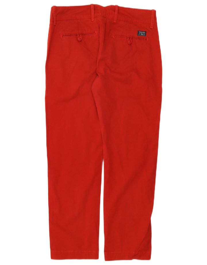 Woolrich Gerade Chino-Hose für Damen, W30, L27, Rot