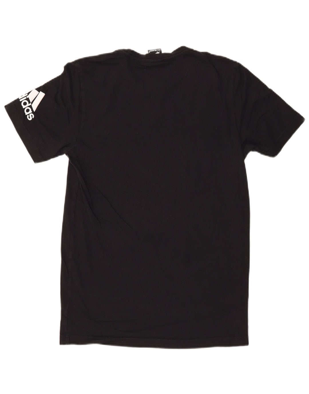 Adidas Herren All Blacks Graphic T-Shirt Top Small Schwarz