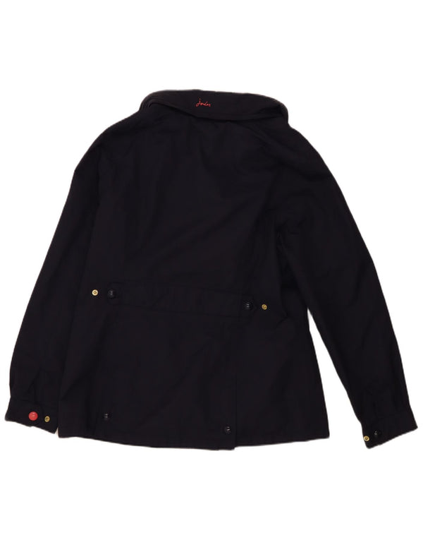 Joules Damen Regenjacke UK 12 Medium Marineblau Polyamid