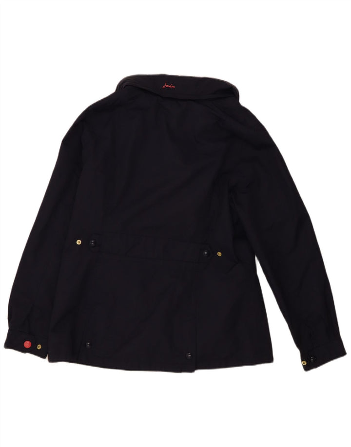 Joules Damen Regenjacke UK 12 Medium Marineblau Polyamid