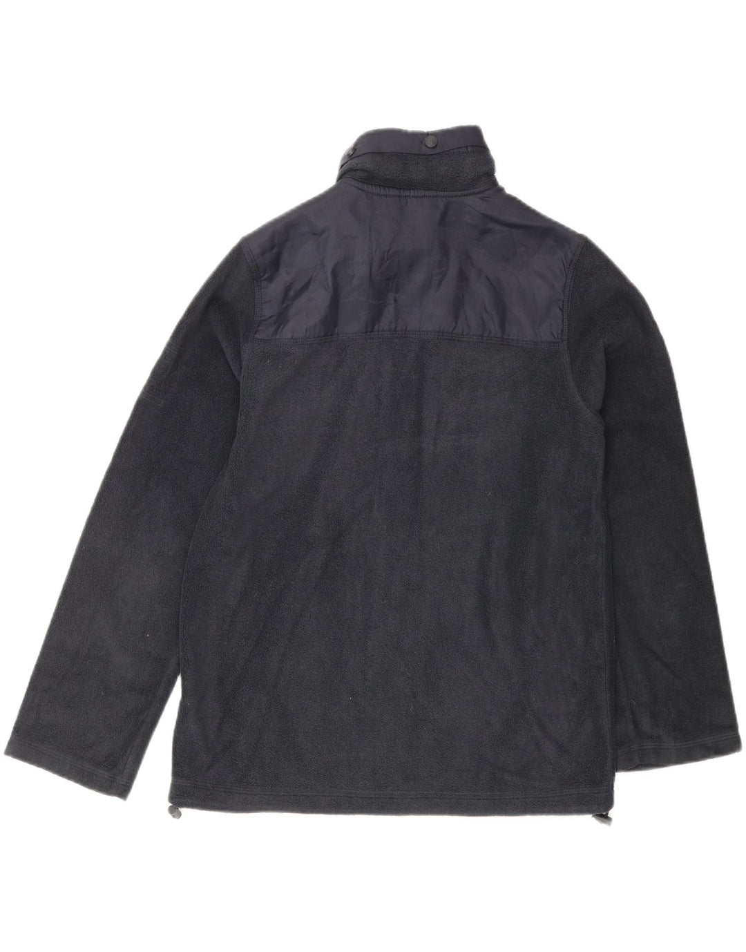MASSIMO DUTTI Jungen-Fleecejacke mit Grafik, 11–12 Jahre, marineblaues Polyester
