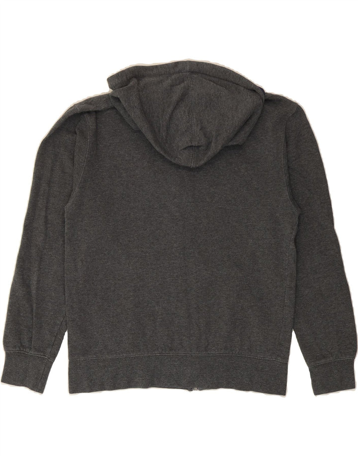 FILA Mens Graphic Zip Hoodie Sweater Medium Grey Cotton Vintage Fila and Second-Hand Fila from Messina Hembry 