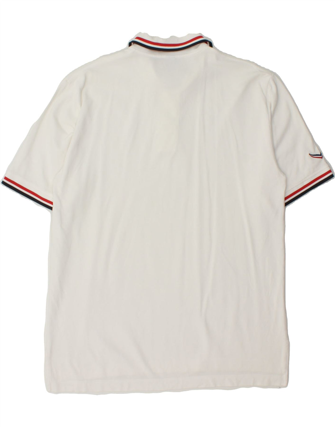 TRIGEMA Mens Polo Shirt Large White Cotton Vintage Trigema and Second-Hand Trigema from Messina Hembry 