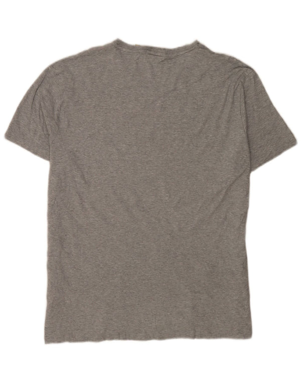 Polo Ralph Lauren Herren Custom Slim Fit T-Shirt Top 2XL Grau gefleckte Baumwolle