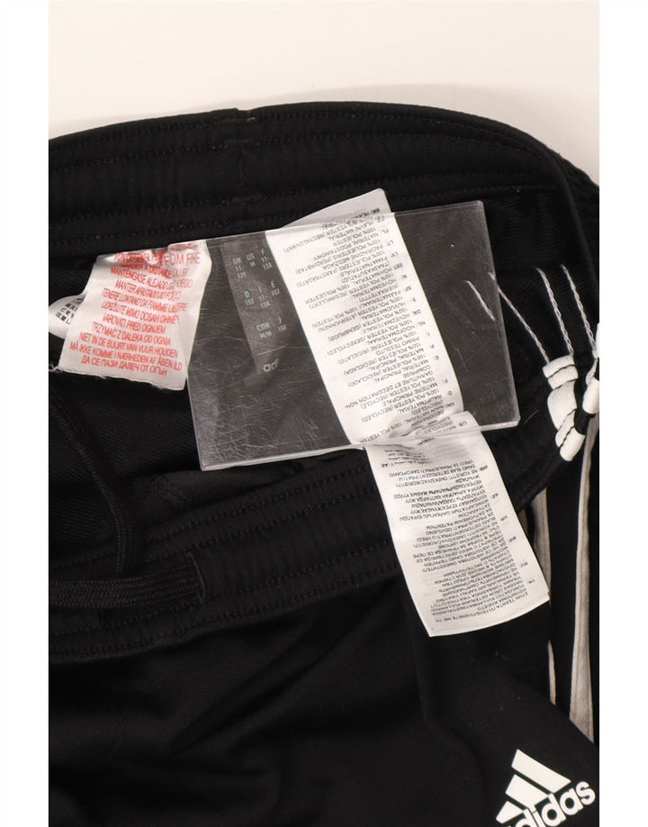 ADIDAS Aeroready-Trainingshose für Mädchen, 11–12 Jahre, schwarzes Polyester