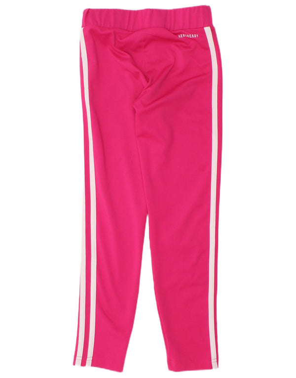 Adidas Aeroready-Leggings für Mädchen, 7–8 Jahre, rosa, Polyester