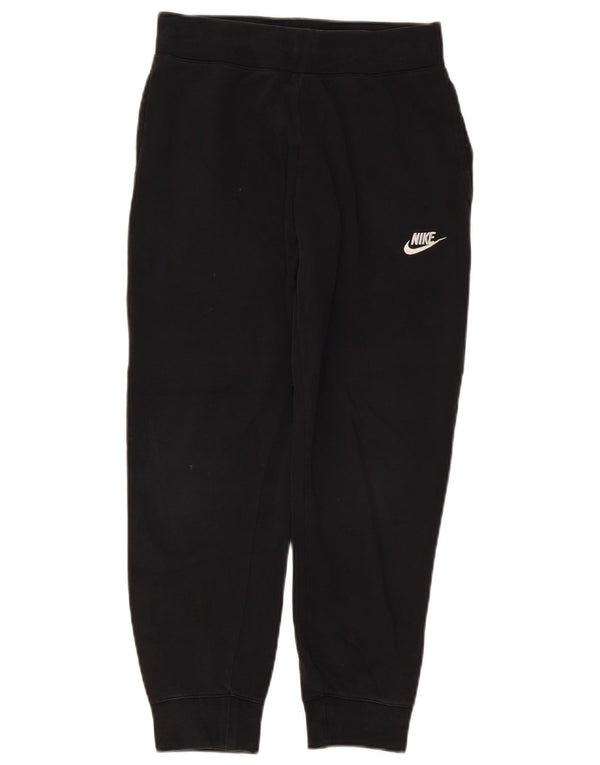 Nike Mädchen-Trainingshose, Jogginghose, 12–13 Jahre, Größe L, Schwarz, Baumwolle