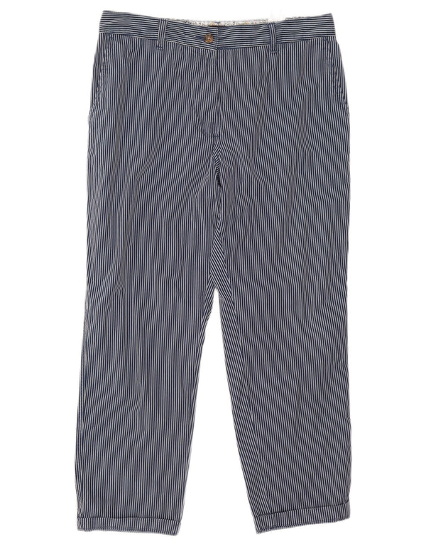 Marks & Spencer Damen-Hose, kurz geschnitten, UK 12, M, W32, L25, Marineblau