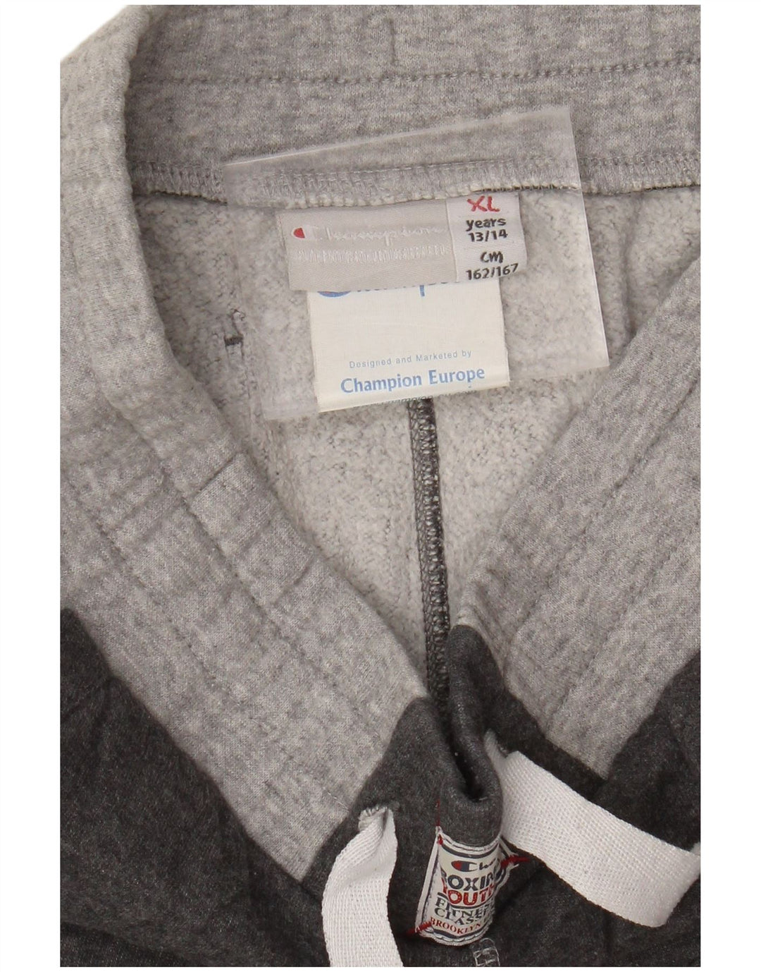 Champion Jungen-Trainingshose, Jogginghose, 13–14 Jahre, XL, graue Baumwolle