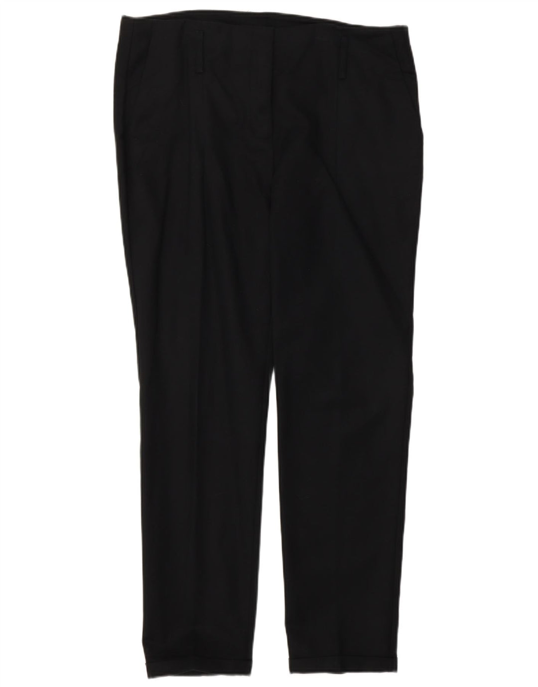 ZARA Womens Slim Suit Trousers EU 40 Medium W30 L28 Black