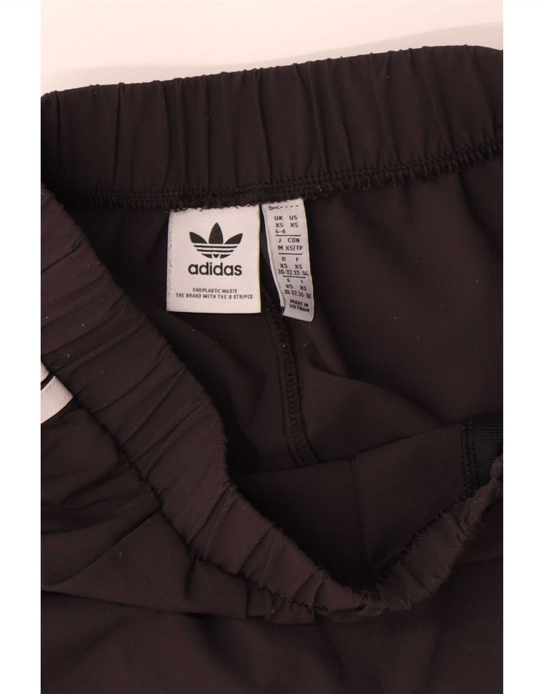 Adidas Damen Trainingshose UK 4/6 XS Graues Polyester