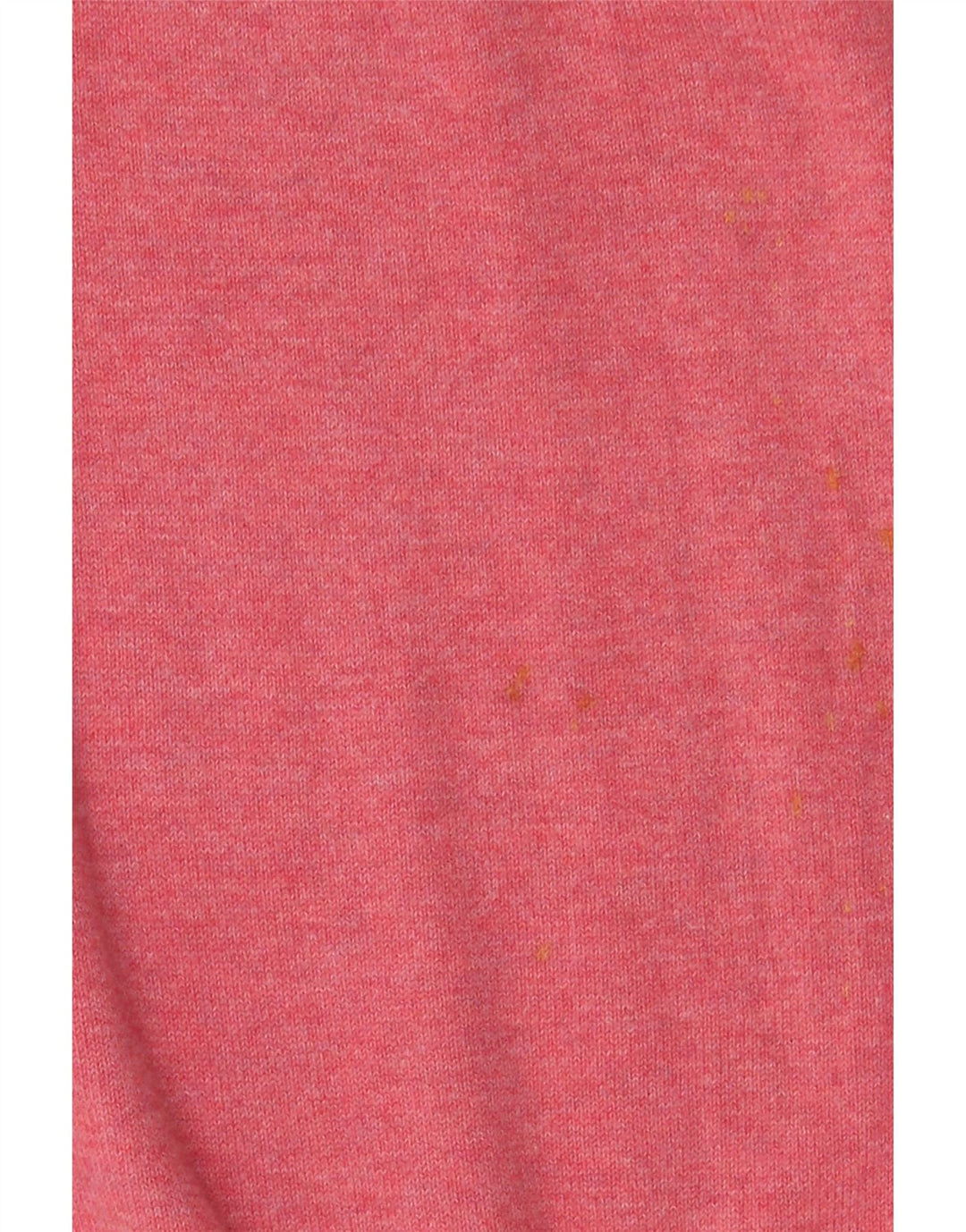 Marks & Spencer Herren-Pullover mit normaler Passform und V-Ausschnitt aus mittelrosa Baumwolle