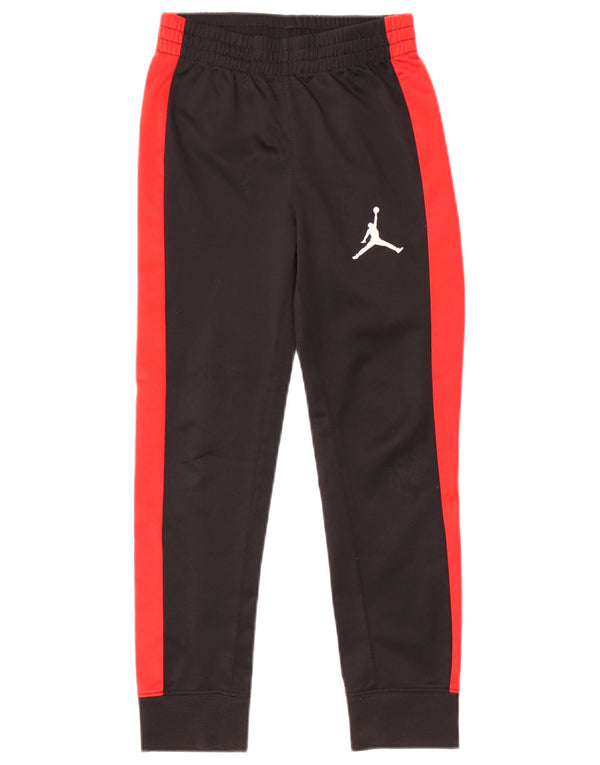 Jordan Jungen-Trainingshose, Jogginghose, 8–9 Jahre, Größe S, Schwarz, Farbblock