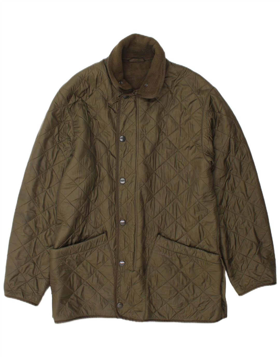Barbour Herren Steppjacke UK 36 Small Grün Polyamid