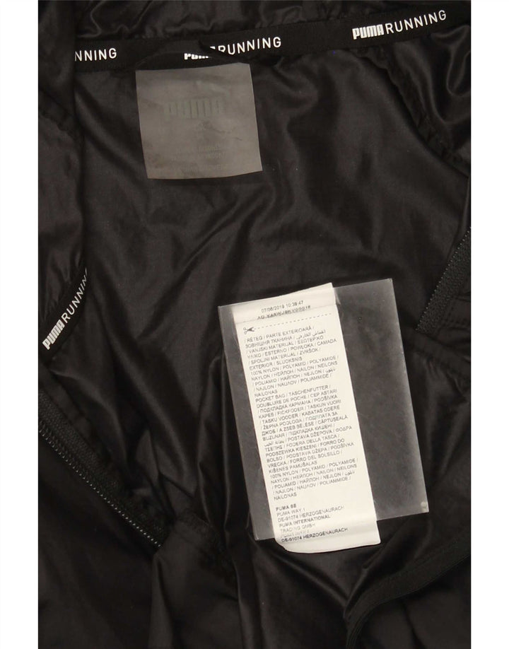 Puma Herren-Trainingsanzug mit Kapuze, mittelgroß, Nylon, Schwarz