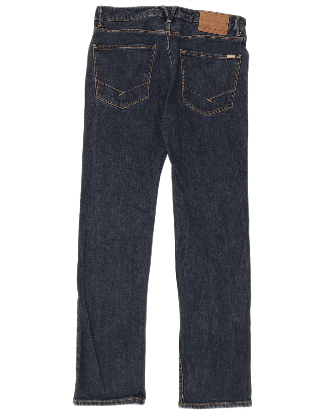 Vans Herren Straight Jeans W29 L30 Marineblaue Baumwolle