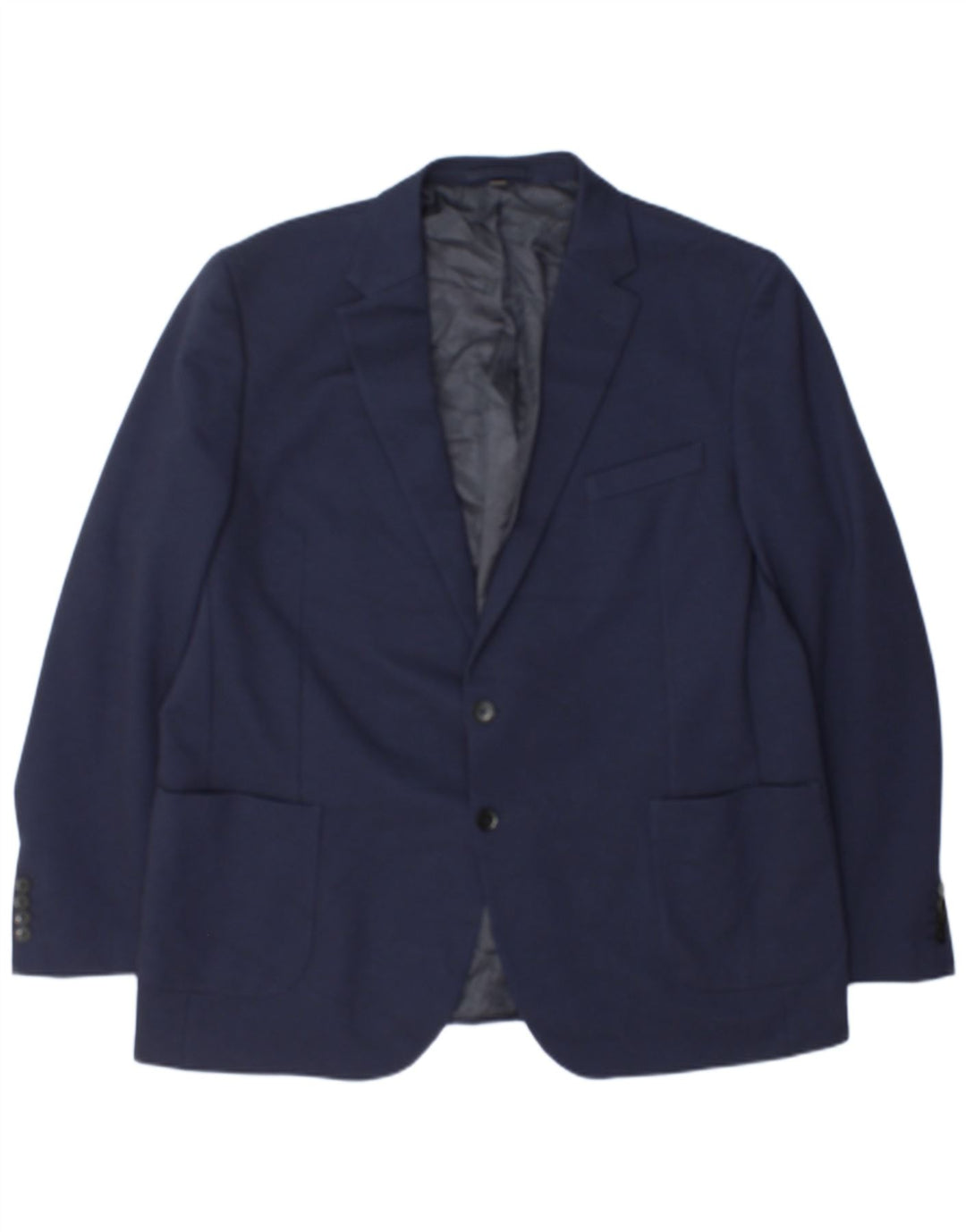 Marks & Spencer Herren-Blazer mit 2 Knöpfen, UK 48, 2XL, Marineblau, Polyamid