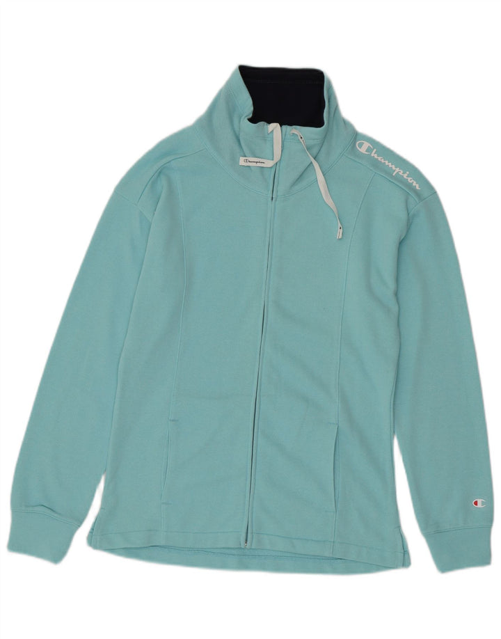 Champion Damen-Trainingsanzugoberteil mit Grafik, UK 16, Größe L, Blau