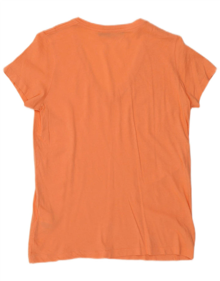 Polo Ralph Lauren Damen T-Shirt Top Small Orange Baumwolle