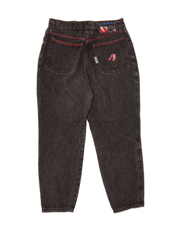 CAPPOPERA Womens High Waist Cropped Jeans W30 L25 Grey Cotton Vintage Cappopera and Second-Hand Cappopera from Messina Hembry 
