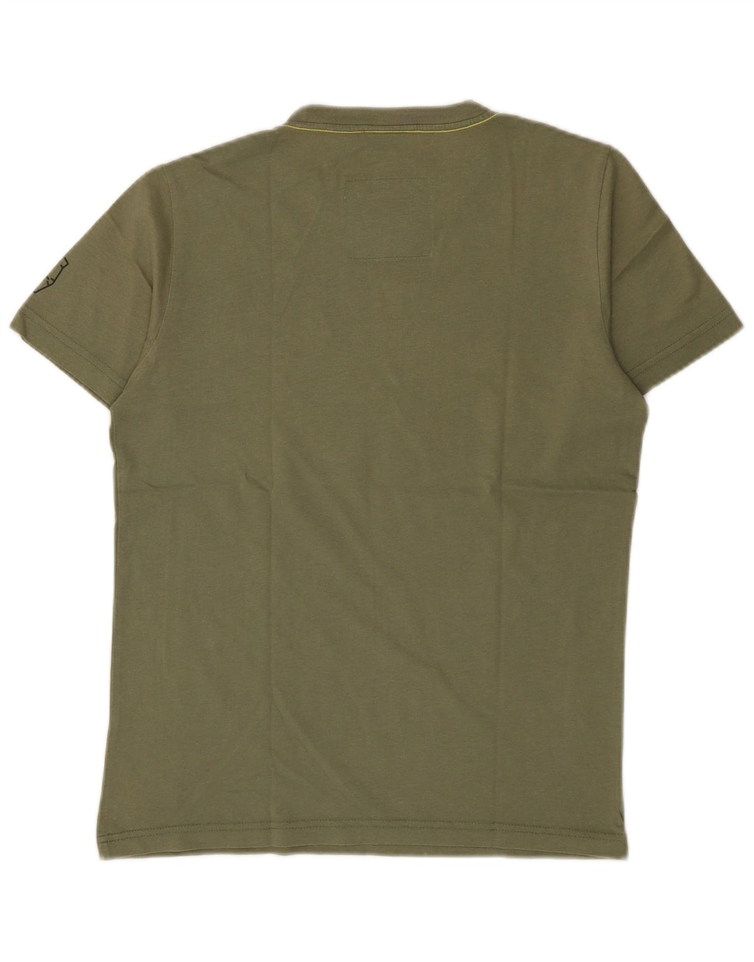 G-Star Herren Grafik-T-Shirt-Oberteil aus mittlerer Khaki-Baumwolle