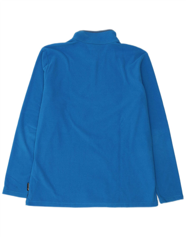 Jack Wolfskin Herren-Fleecepullover mit Reißverschluss, 2XL, Blau, Polyester