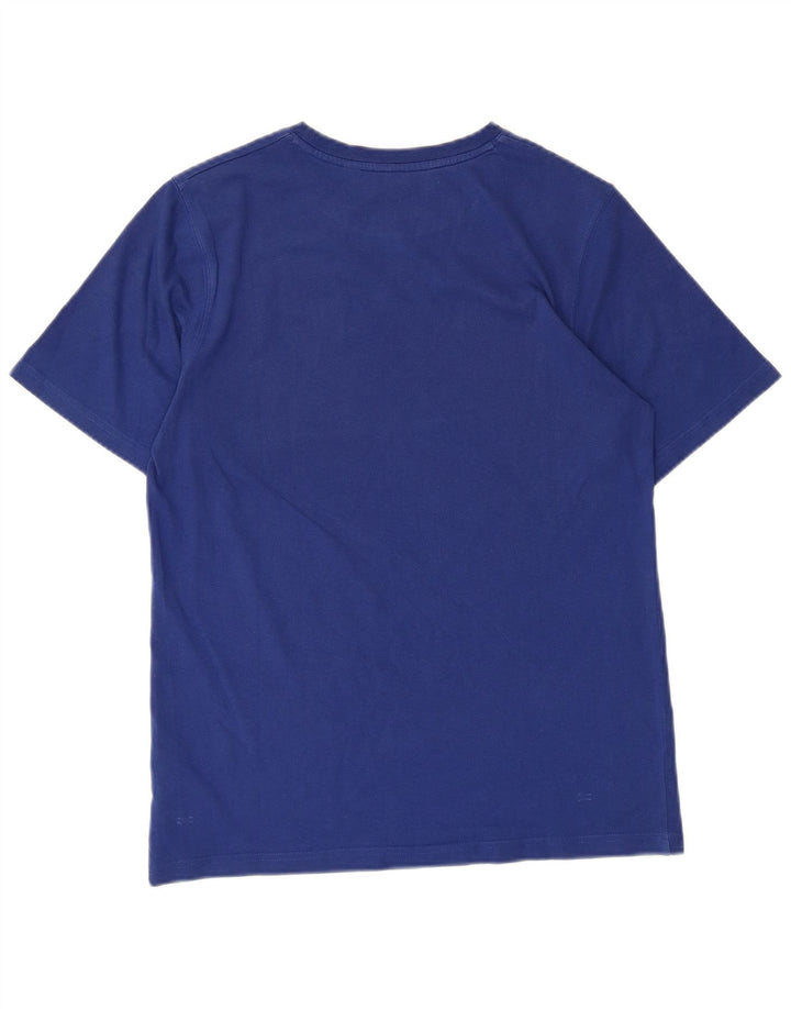 Timberland Grafik-T-Shirt-Oberteil für Jungen, 15–16 Jahre, mittelblaue Baumwolle