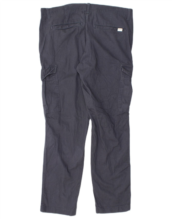 Jack & Jones Herren Slim Cargohose W38 L30 Marineblaue Baumwolle